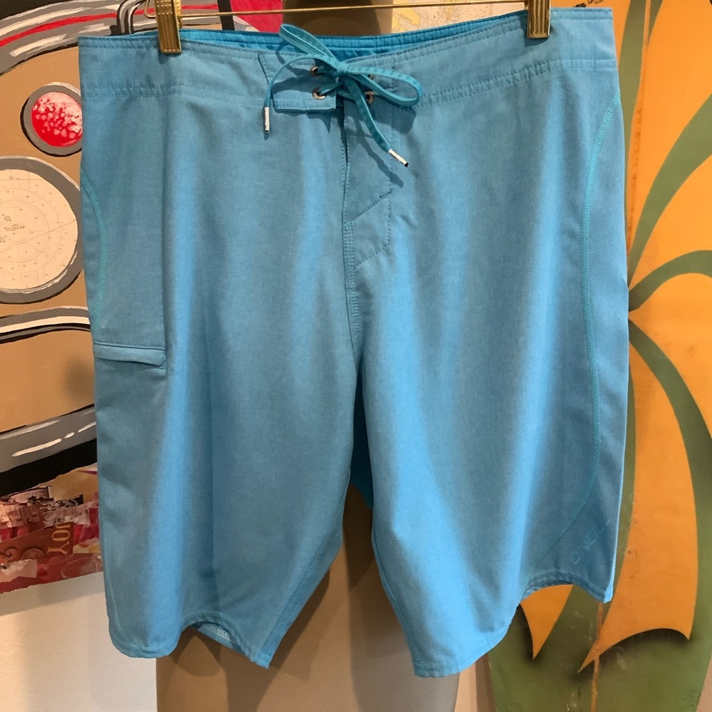 O'Neill Light Blue Men's Swim Board Shorts